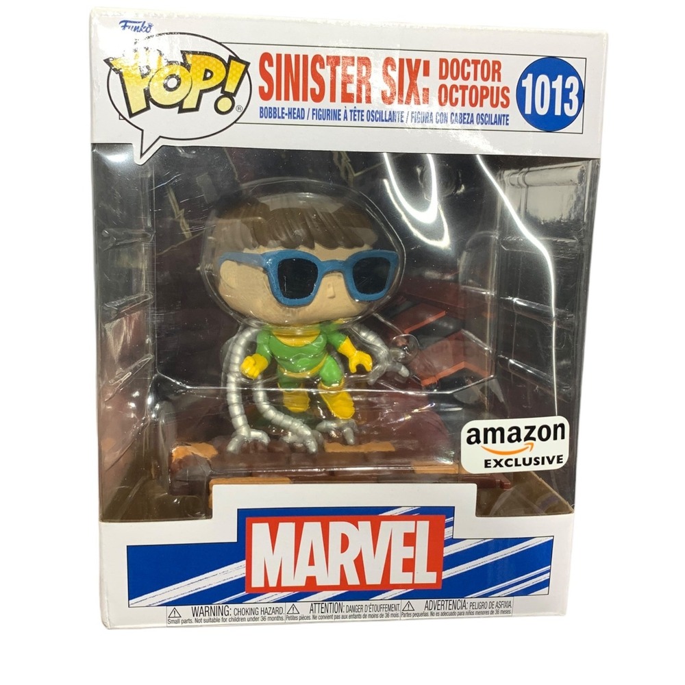 Funko Pop Marvel Sinister Six Doctor‎ Octopus 1013 Amazon Exclusive Doc Ock New